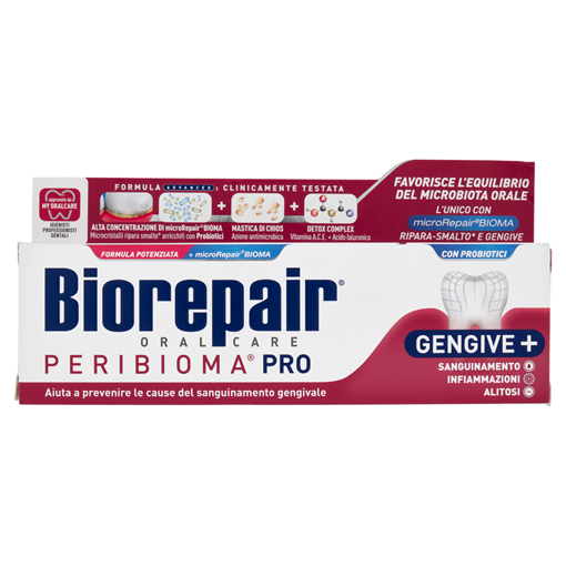 Biorepair® Peribioma Pro pasta do zębów przeciwko paradontozie