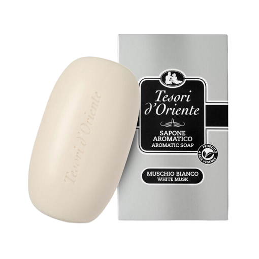 Tesori d' Oriente Sapone Mushio Bianco - mydło w kostce 125 g
