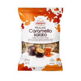 Crispo Caramello Salato - włoskie praliny słony karmel 115g