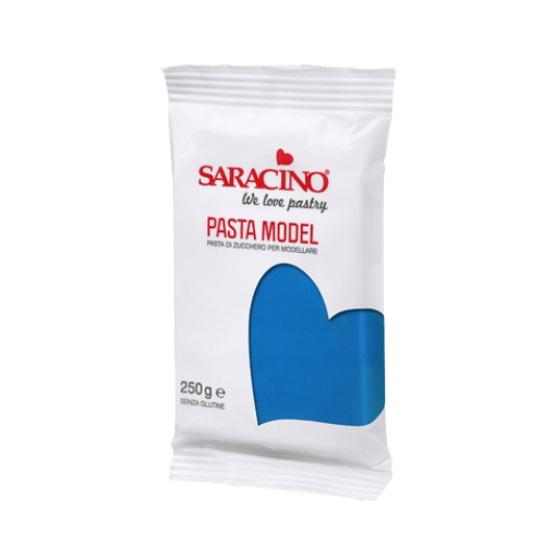 Saracino Pasta Model - niebieska masa cukrowa do modelowania 250g