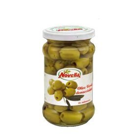 Novella Olive Verdi Denocciolate in Salamoia - 314 ml oliwki zielone drylowane