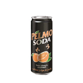 Pelmo Soda 330 ml grejpfrutowy włoski napój gazowany