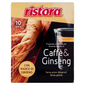 Ristora Caffe & Ginseng - kawa rozpuszczalna z żeń-szeniem 10 saszetek