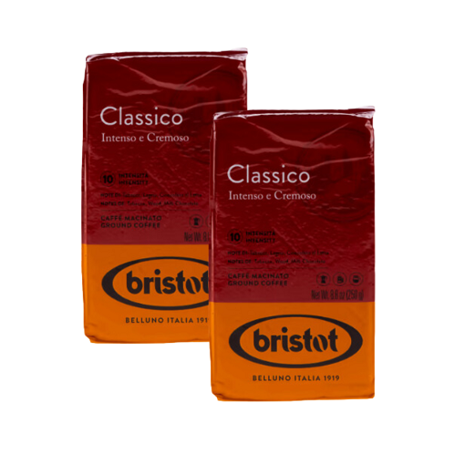 Bristot Classico - kawa mielona 2 x 250g