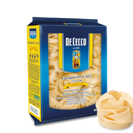De Cecco Lasagnette '202 - makaron wstążki 500 g