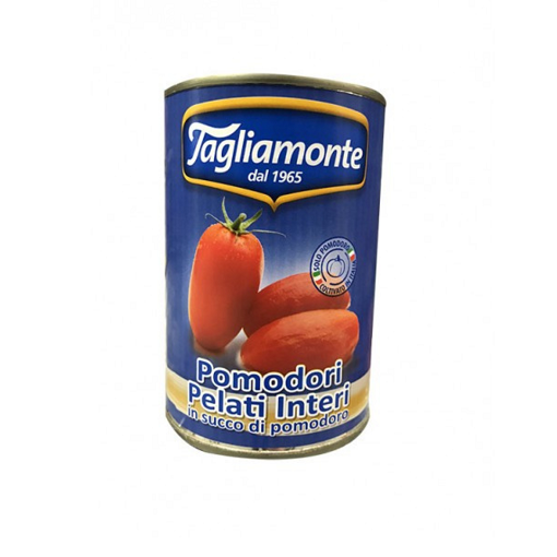 Tagliamonte Pomodori Pelati Interi - całe pomidory bez skórki 400g